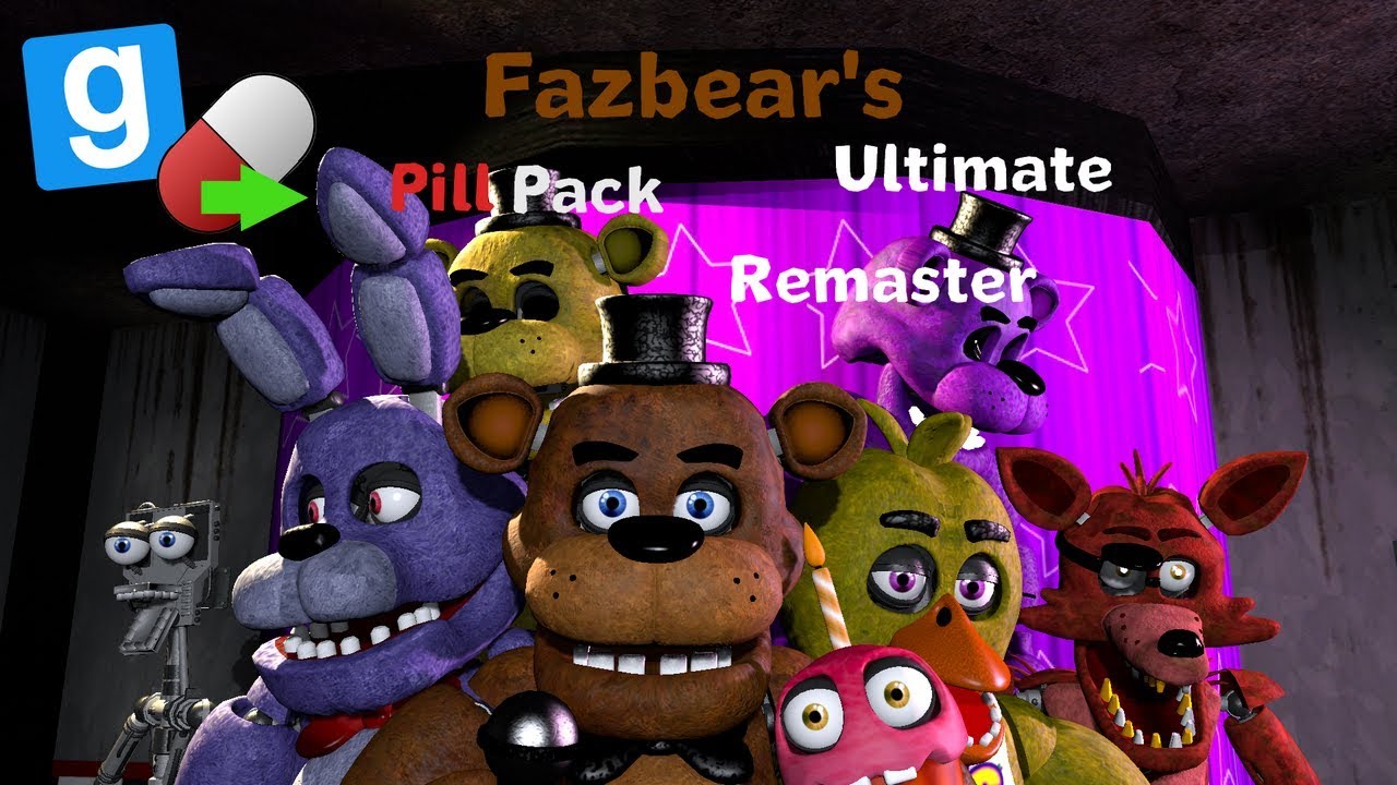 [GMOD FNAF1] Fazbear's Ultimate Pill Pack Remaster by Galaxyi & Penkeh