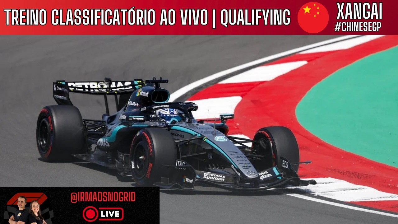 FORMULA 1 AO VIVO TREINO CLASSIFICATÓRIO GP CHINA XANGAI QUALIFYING 2026 | LIVE TIMING