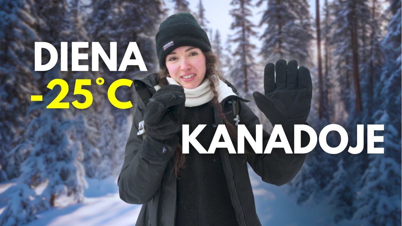 🇨🇦 ragaujam BEBRO UODEGĄ ir KANADOS ŠALČIAI