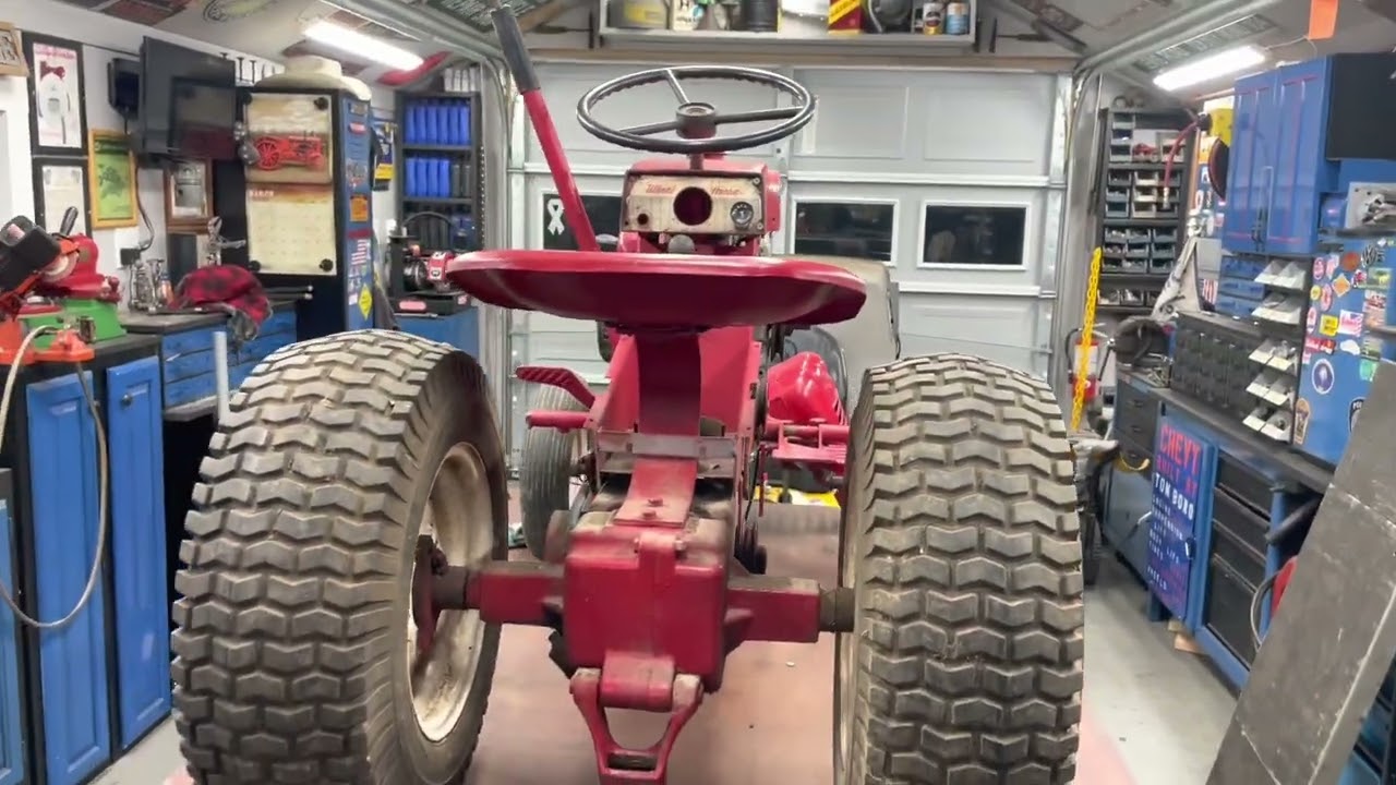 Hot Rod Wheel Horse Tractor￼ build part one￼
