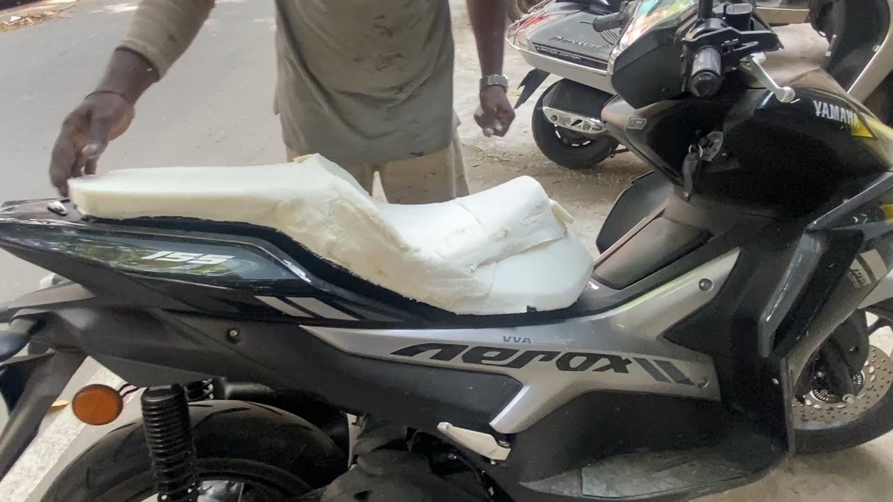 Yamaha AEROX SEAT Modified for Long Touring