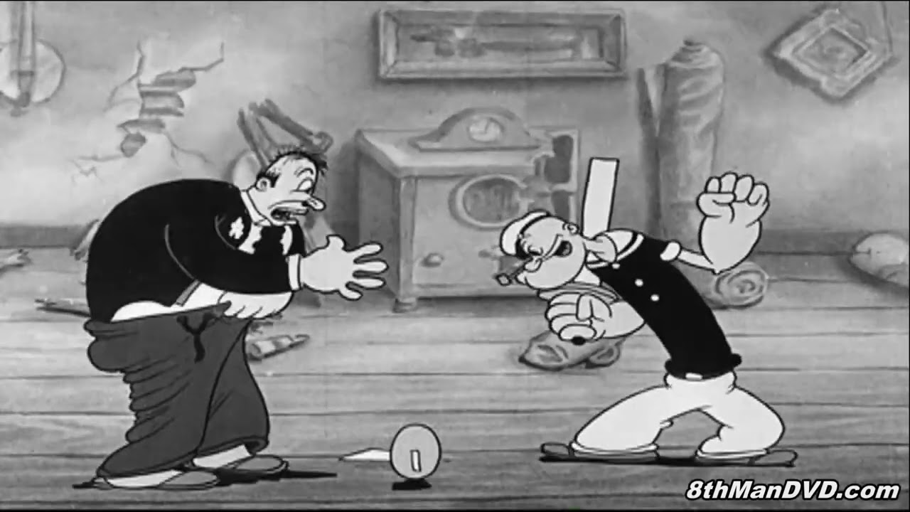 Popeye, very first episode.