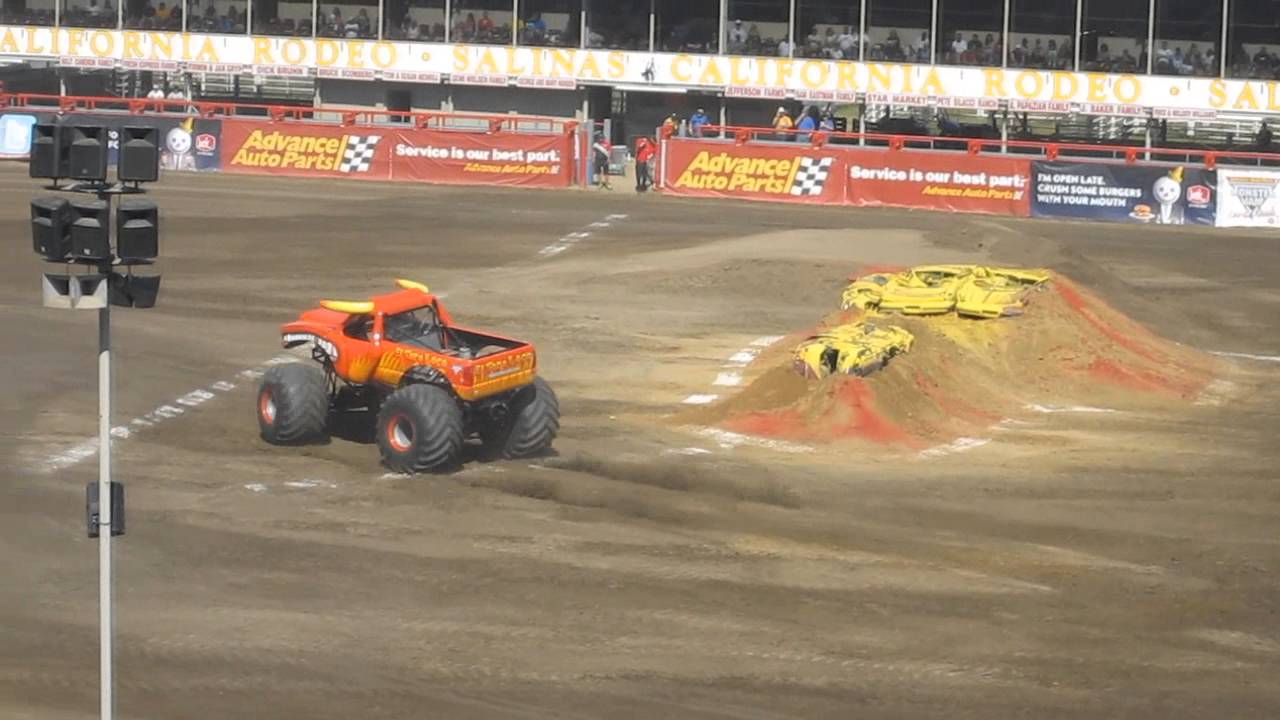 Monster Jam Salinas Freestyle 2012