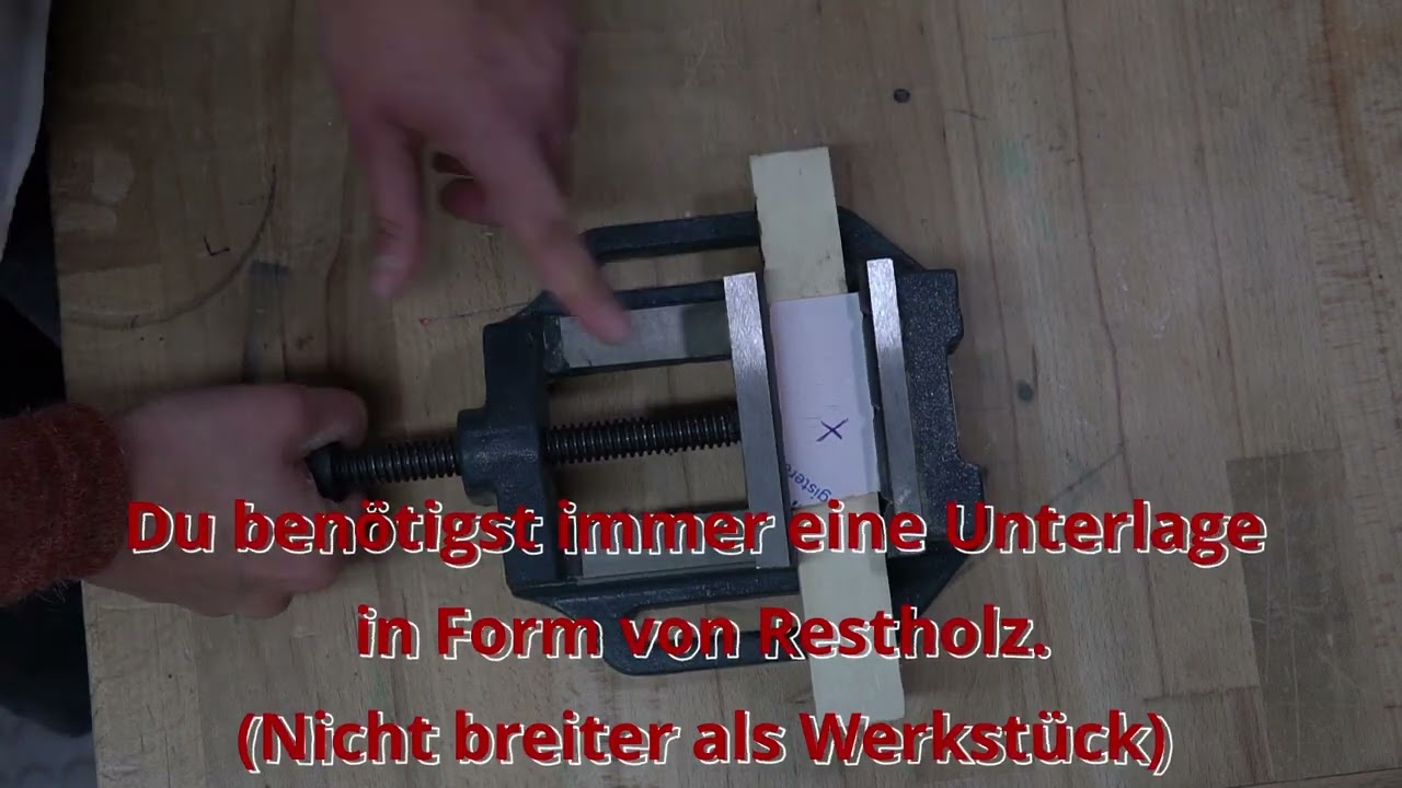 Bohren von Kunststoff