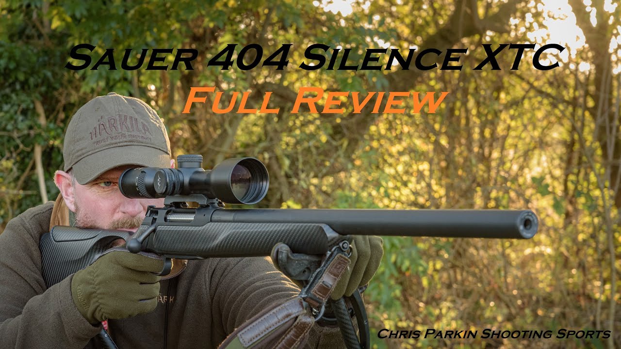 Винтовка Sauer 404 Silence XTC Suppressed 308, ПОЛНЫЙ ОБЗОР этой эксклюзивной винтовки из углерод...