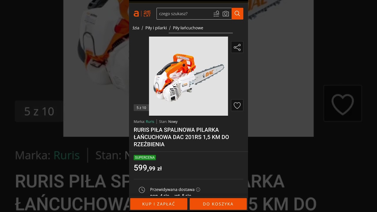 Nowość  kopia echo 2511 hecht verke riwall najmniejsza pilarka @szymonrekowski