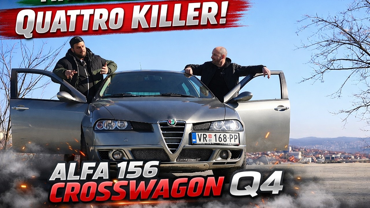 Italijanski Quattro ubica — Alfa 156 Crosswagon #alfa #quattro #automobile #fypシ #rare #mechanic