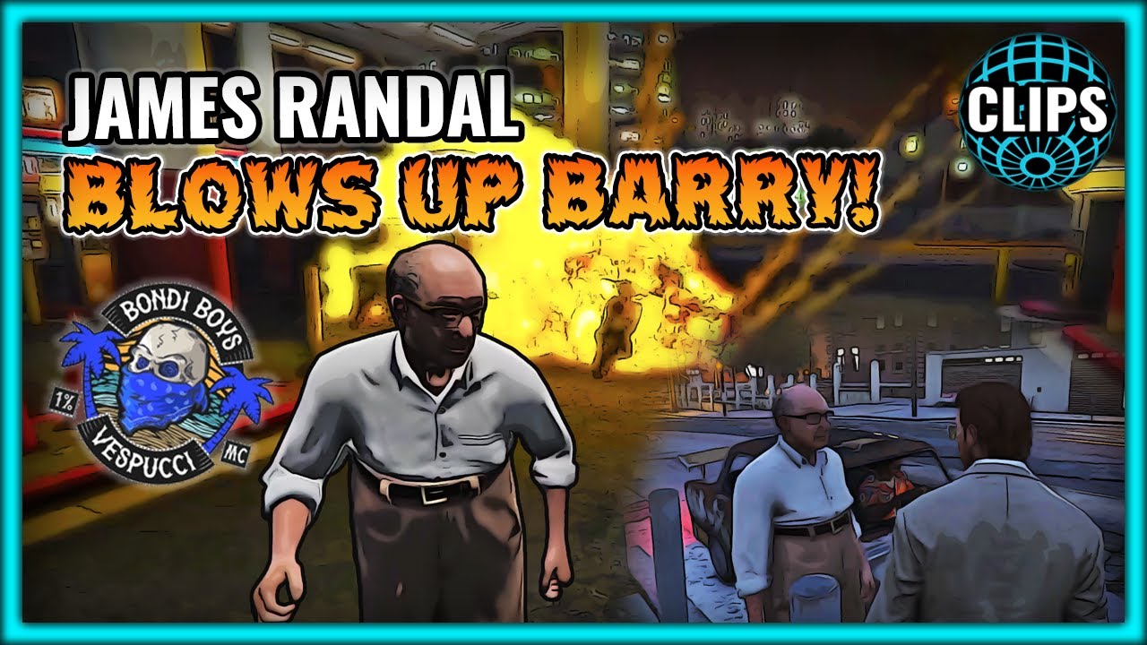 JAMES RANDAL BLOWS UP BARRY!
