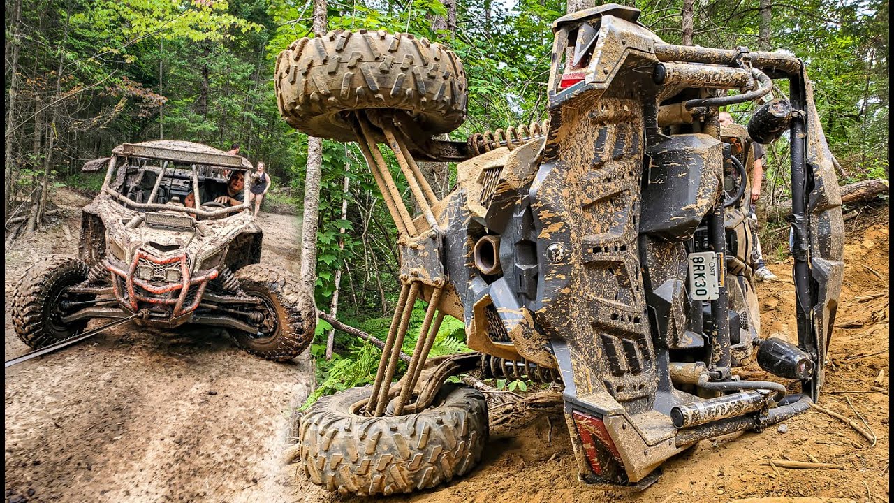 SXS's Hitting the Gabrielle Ledge at Ray's Place - RZR, Maverick X3, RMAX, KRX, YXZ, Wildcat, UTV