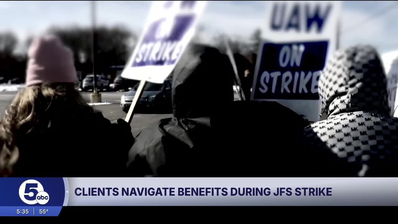 Lorain Co. Job and Family Services strike continues, some clients still worry about its impact