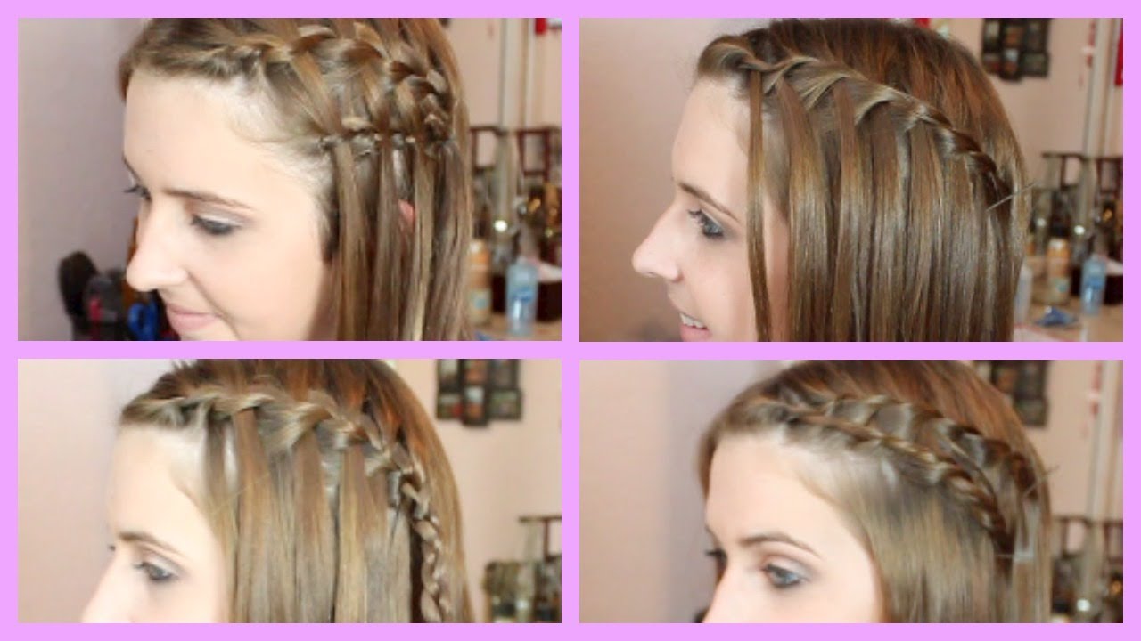 5 Quick & Easy Waterfall Hairstyles | spreadinsunshine15