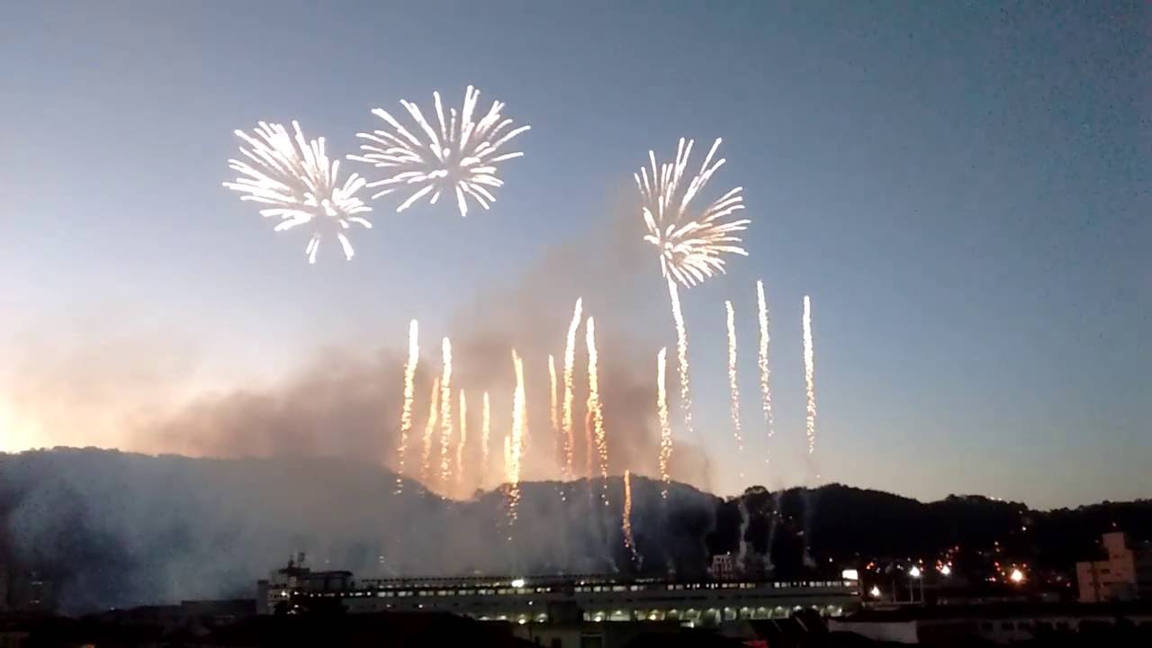 Centenário Vila Belmiro !!! Queima de fogos.