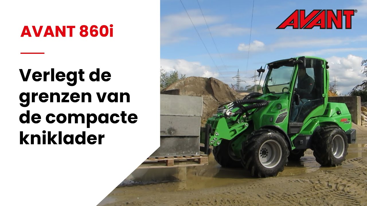 AVANT 860i Bouwsector