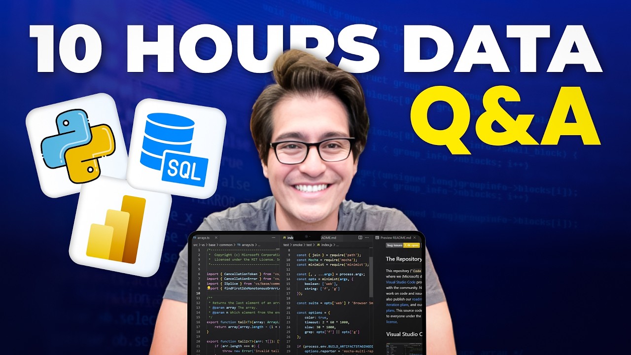 I Answered Every Data Career Question for 10 Hours (Zero to $350K)