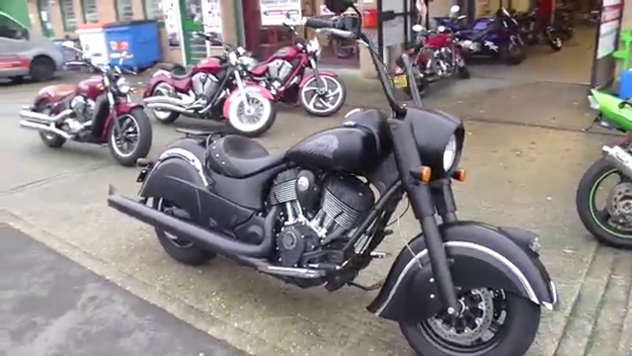 2015 Indian Chief Dark Horse Custom loaded with parts