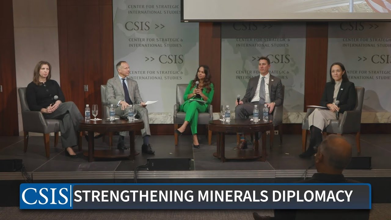 Minerals Diplomacy & International Partnerships | Critical Minerals Year in Review & Looking to 2026