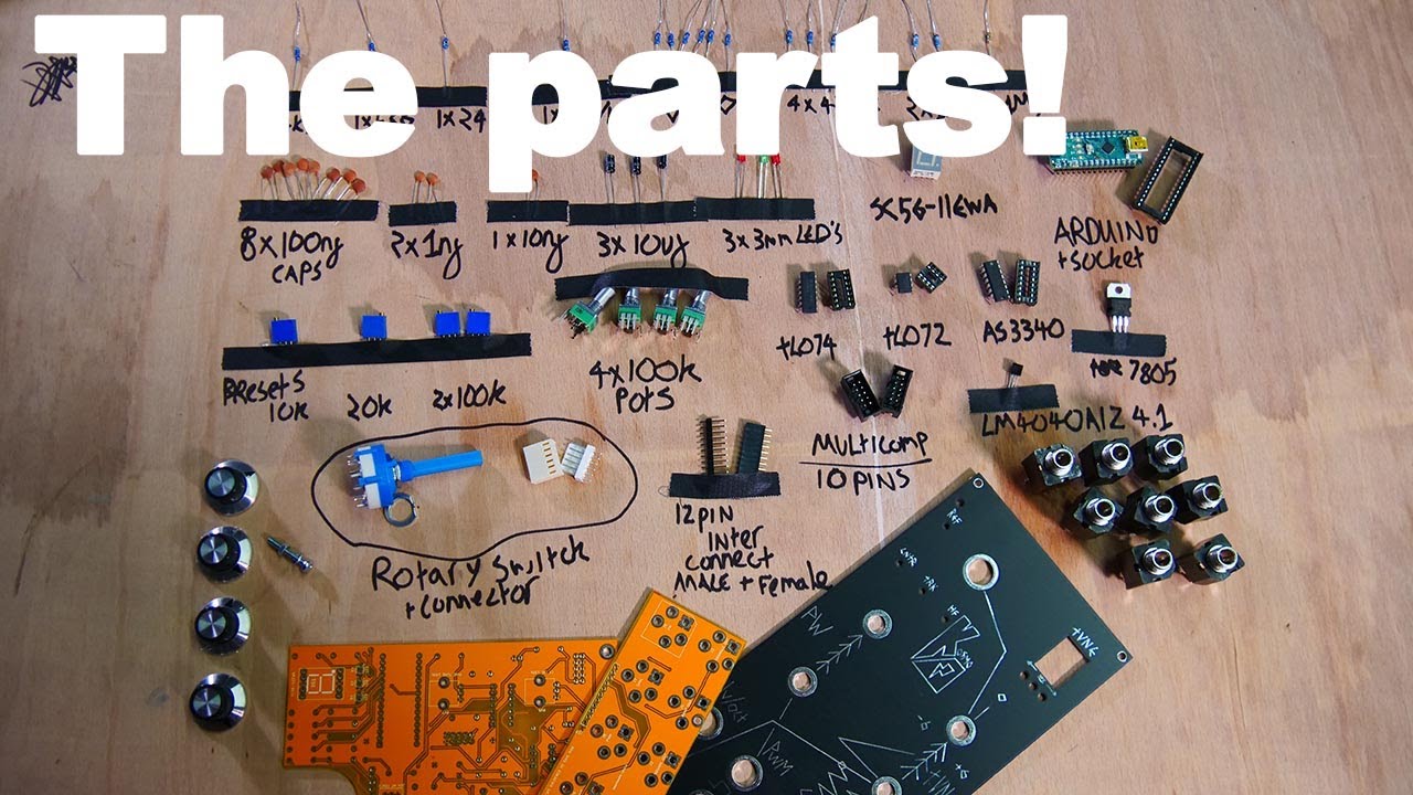 1/3 Building the Kosmo 1222 Tuner VCO