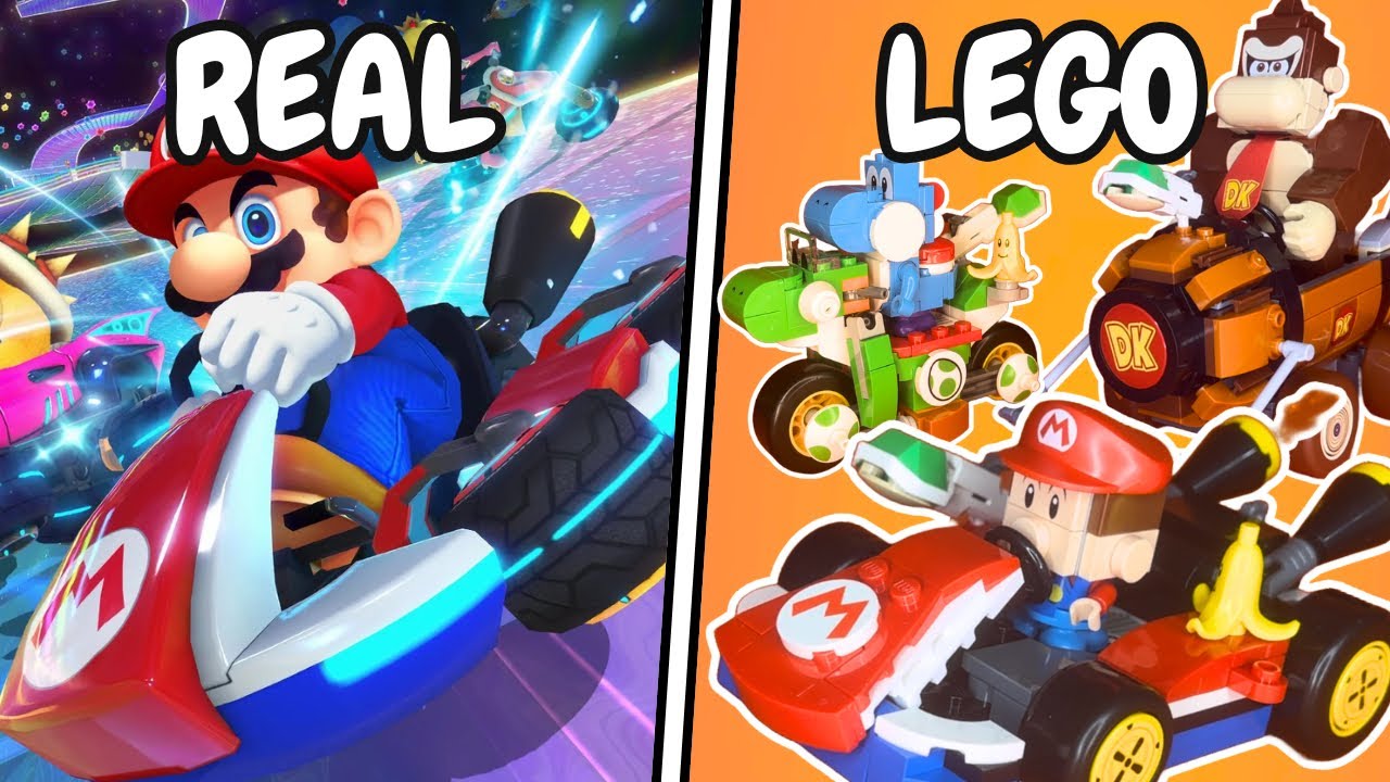 Я протестировал ВСЕ наборы LEGO Mario Kart!