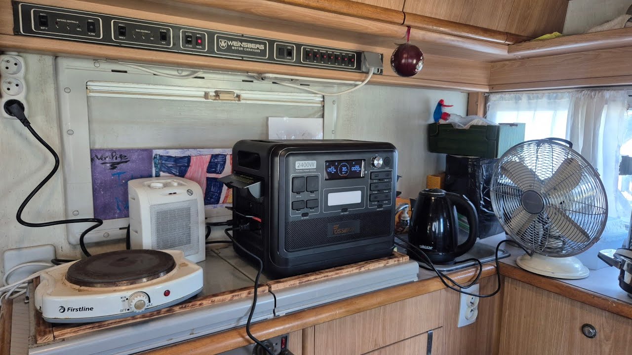 Compacte, puissante, silencieuse, que demander de plus ? FOSSIBOT F2400 #vanlife 
