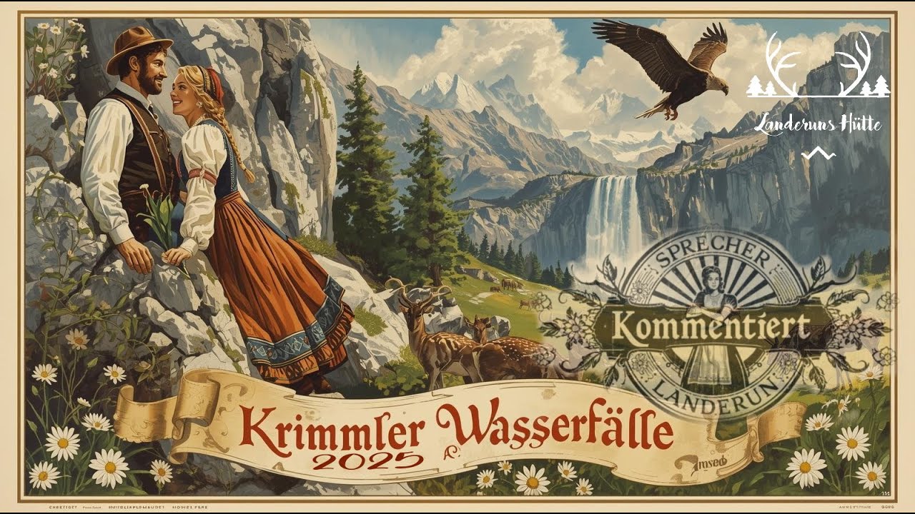 ÖSTERREICH: Krimmler Wasserfälle / Europas größte Wasserfälle [kommentiert]