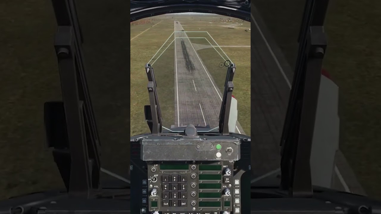 Аварийная посадка без двигателей на F/A-18C