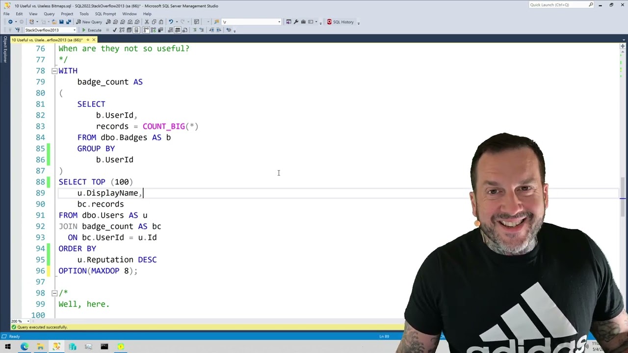 A Little About Bitmaps in SQL Server