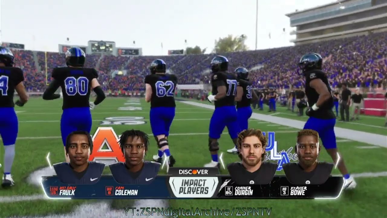 CFB26 Teambuilder Dynasty Playoffs Rnd3 Vs Auburn(ROSEBOWL)