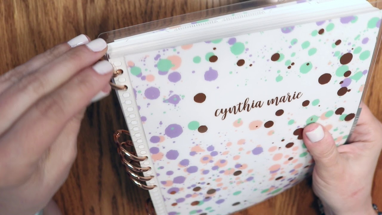 Organizational Idea:  Converting #ErinCondren Binder Planner to Loose Leaf Rings