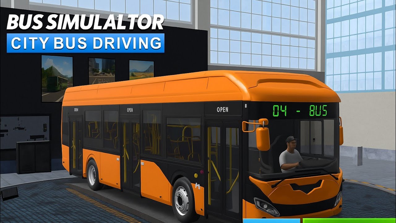 Bus Simulator City Bus Driving Android Gameplay - Full Route Walkthrough!