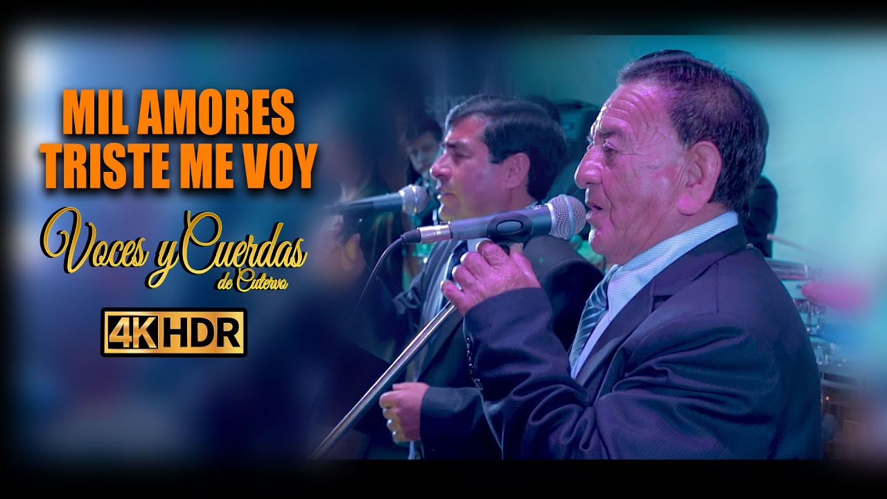 Voces y Cuerdas de Cutervo 2020 - MIL AMORES & TRISTE ME VOY  -  Local Santo Tomas Lima