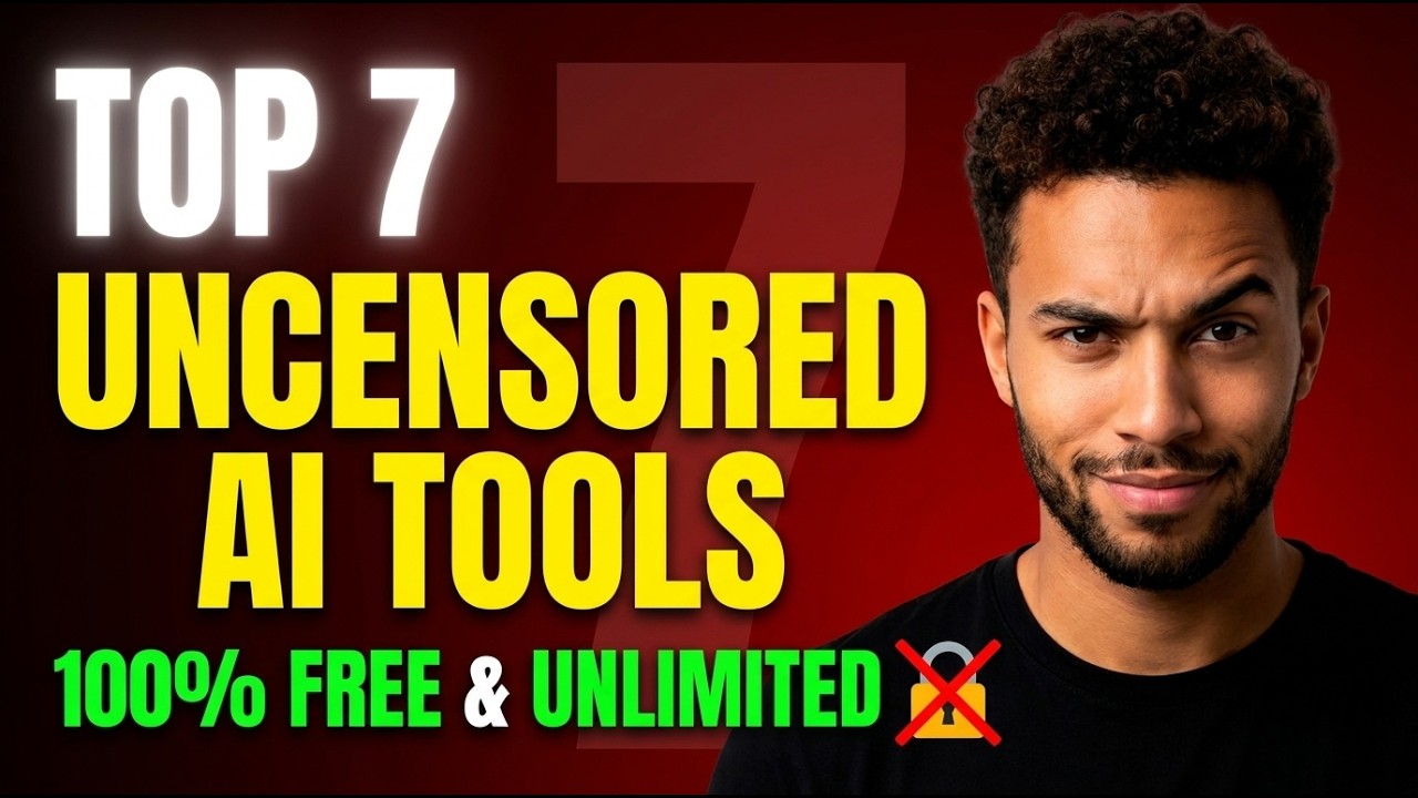 7 Uncensored AI Tools Nobody Talks About &mdash; 100% Free, No Paywall, Unlimited Access