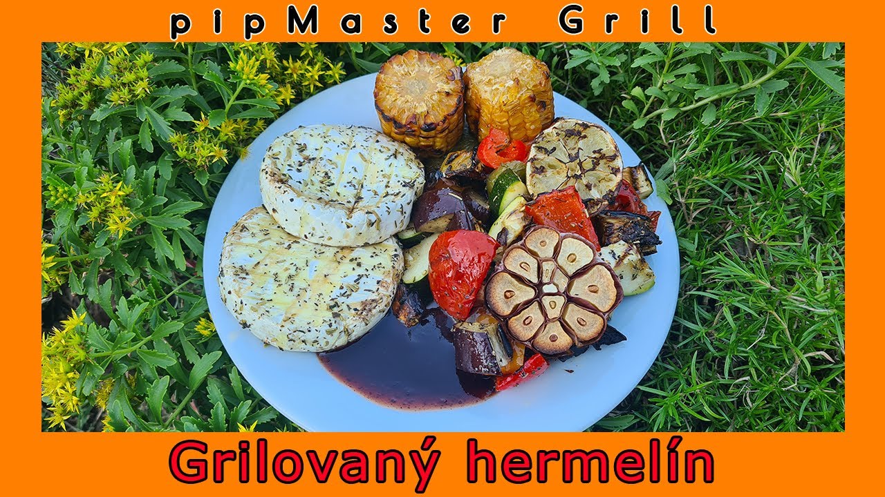 Grilovaná zelenina a hermelín #318