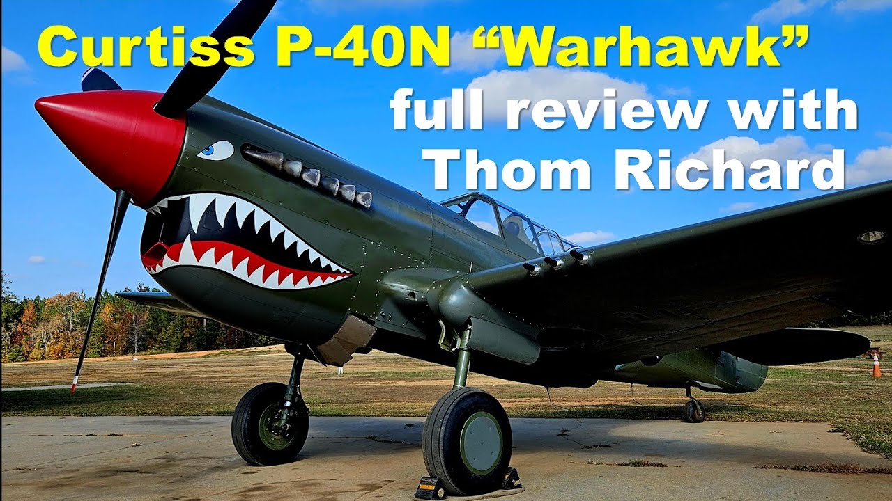 Walkaround Review of the Curtiss-Wright P-40 