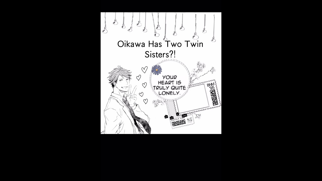 ~Haikyuu Texts~🍜•Oikawa Has TWO Twin Sisters?!•🍜~FT. Jelly Iwaizumi 😫🥂~(1/2)