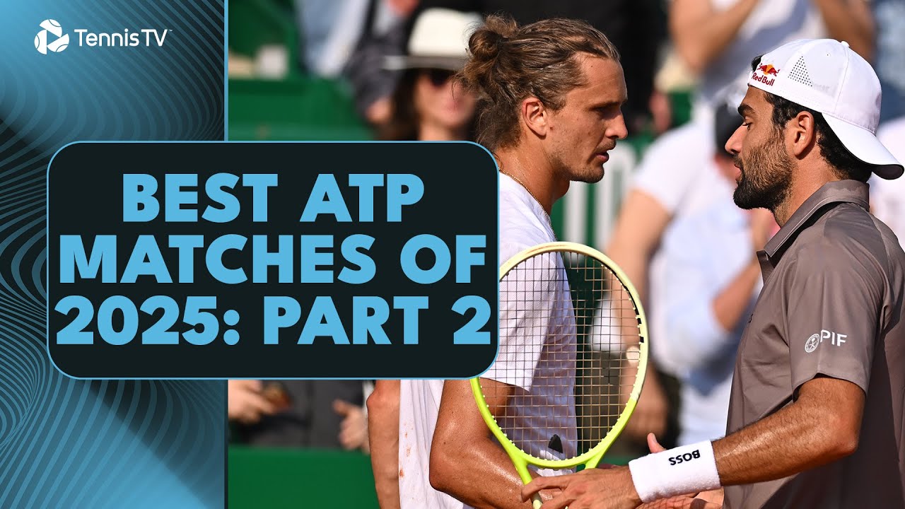 Fils vs Alcaraz, Zverev vs Berrettini in Best ATP Tennis Matches Of 2025: Part 2