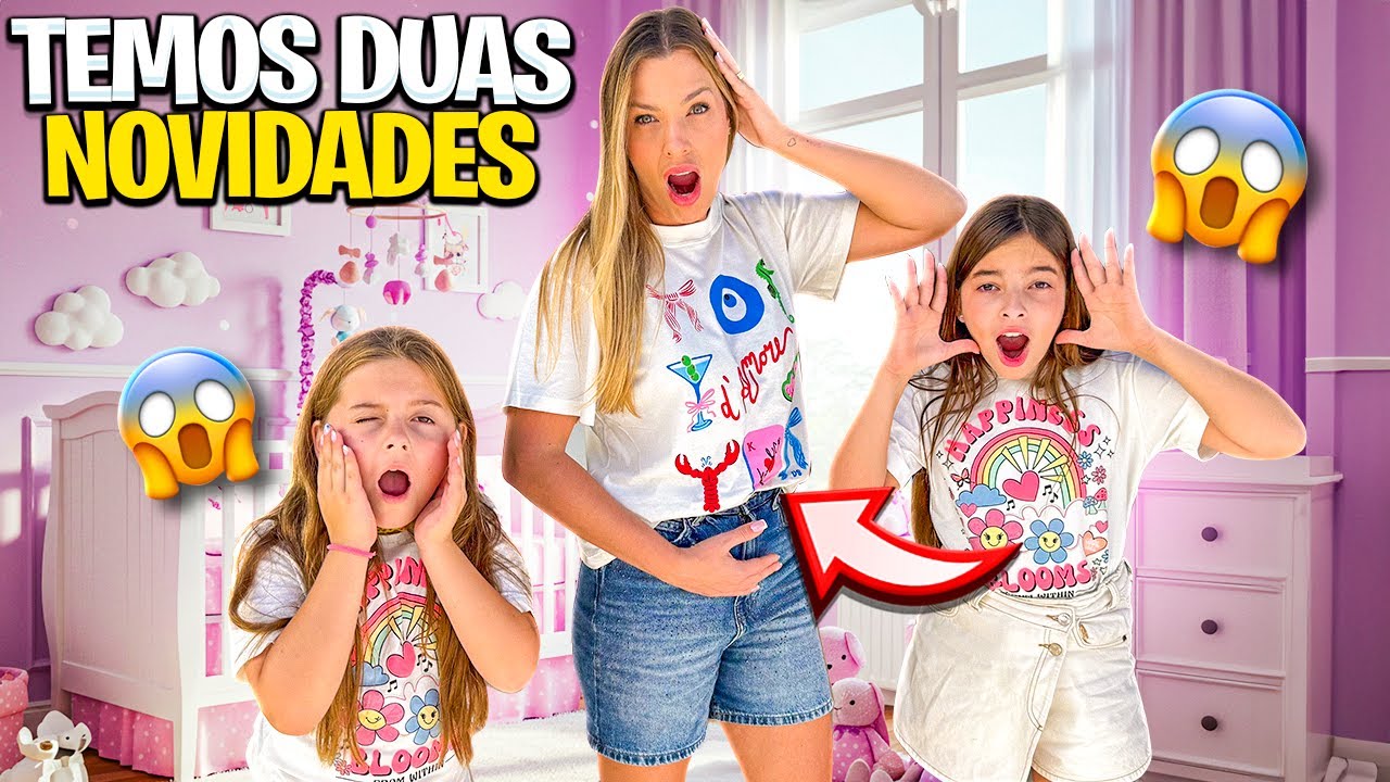 TEMOS DUAS SUPER NOVIDADES! E agora?
