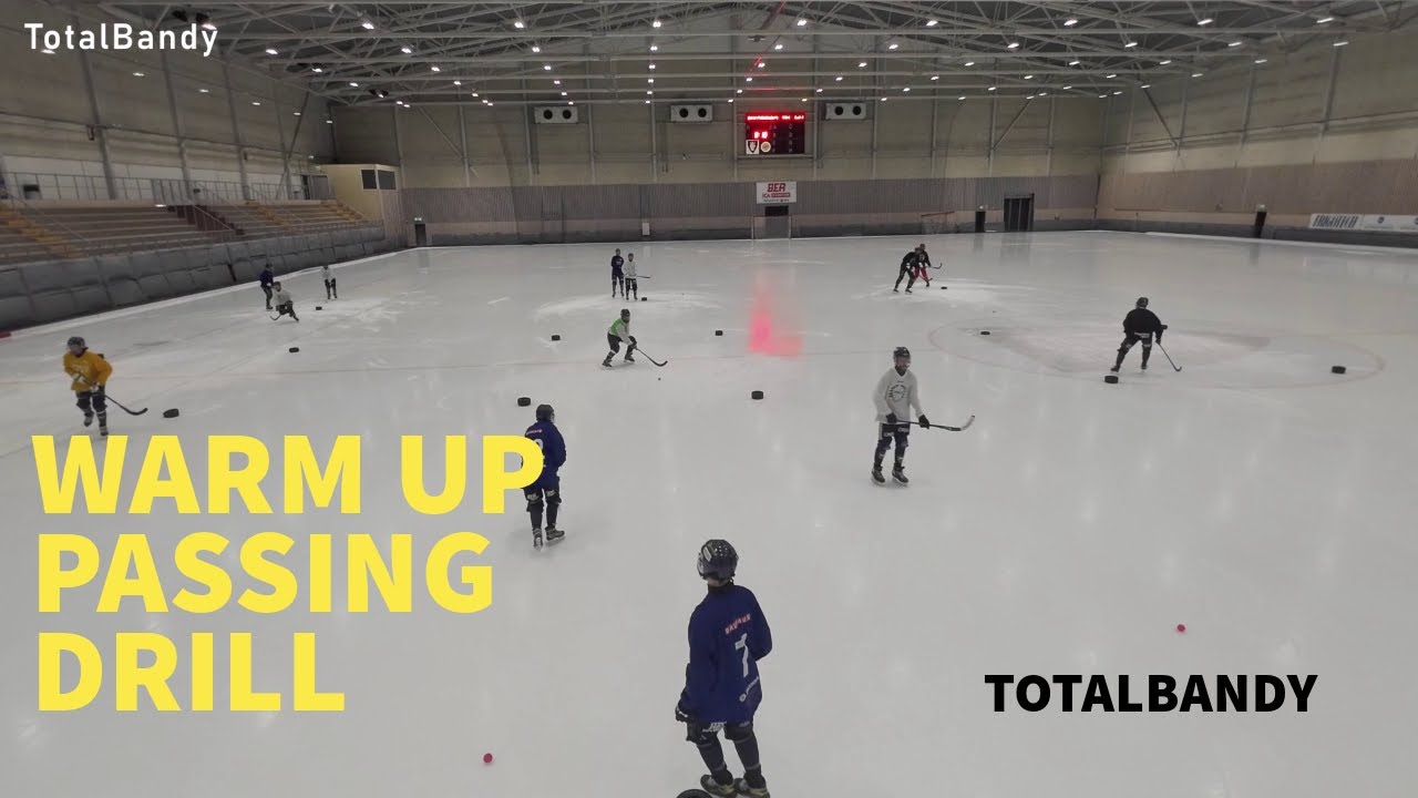 Warm up passing drill | TotalBandy | Training Exercise