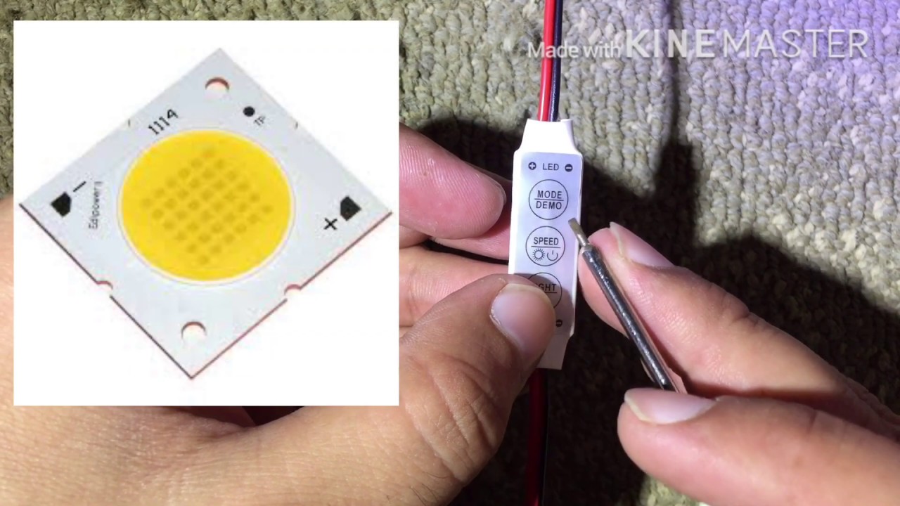 Mini 3 Keys For Single Color LED Brightness Dimmer Controller Switch- HD FULL Review (HINDI/URDU)