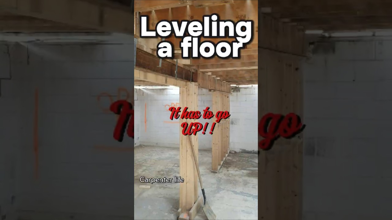 Leveling a floor, so far out of level!