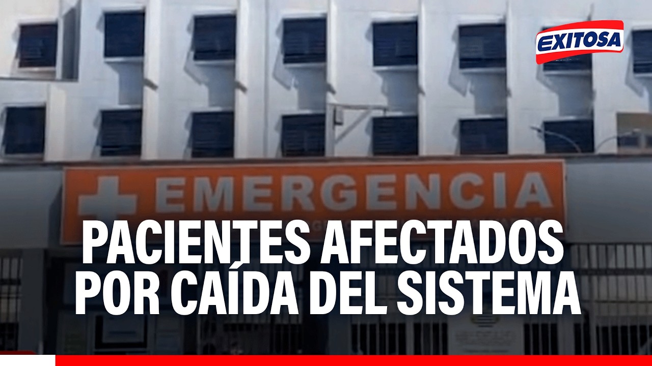 🔴🔵Caída de servidores de Hospital de Villa el Salvador afecta atención a miles de pacientes