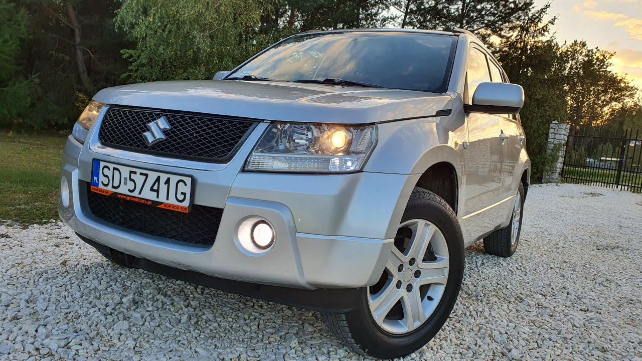 Suzuki Grand Vitara 2005 2.0 16v 140KM 4x4 Prezentacja Samochodu