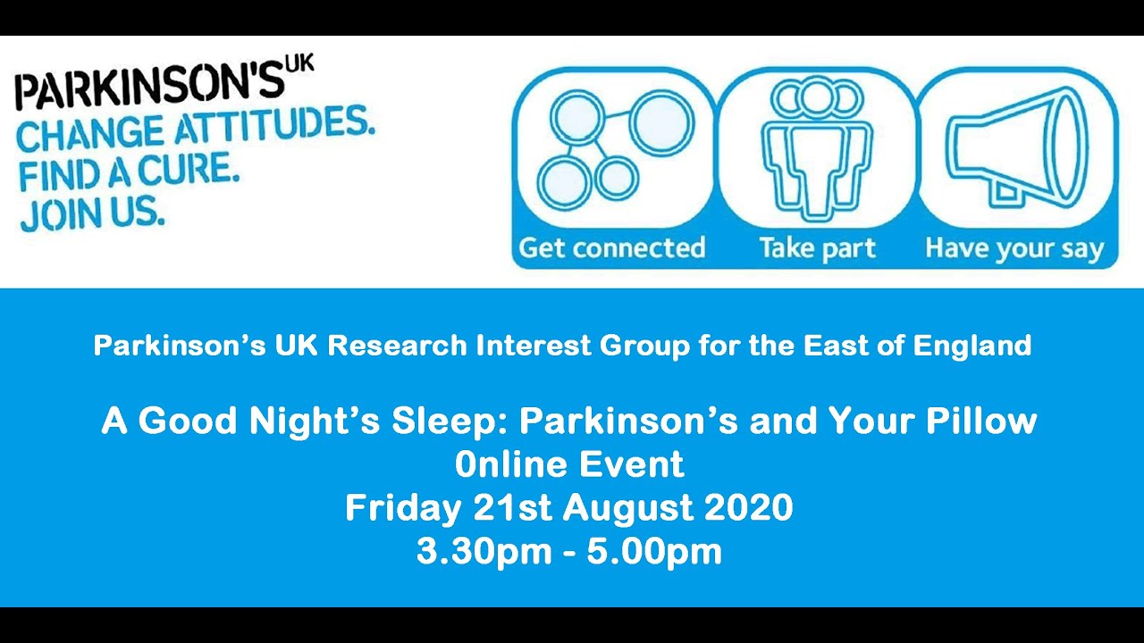 A Good Night's Sleep : Parkinson's and Your Pillow
