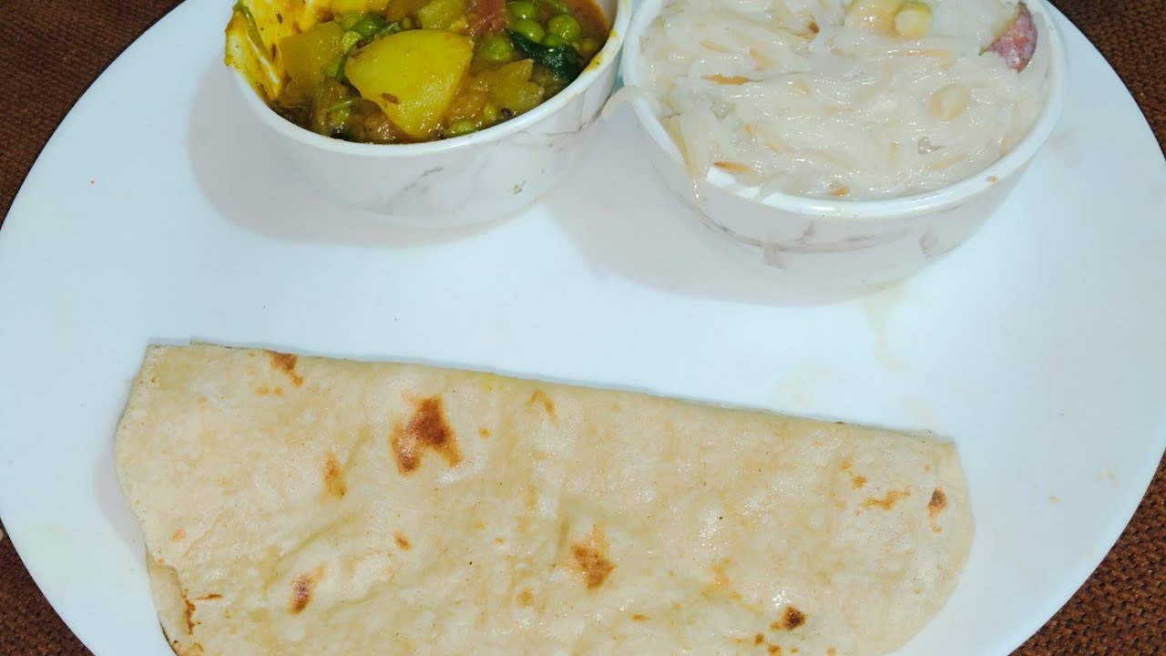 live 🔴🔴 tasty aloo matar ki sabji ke sath meethi sevaiyan  mehti seviyaan