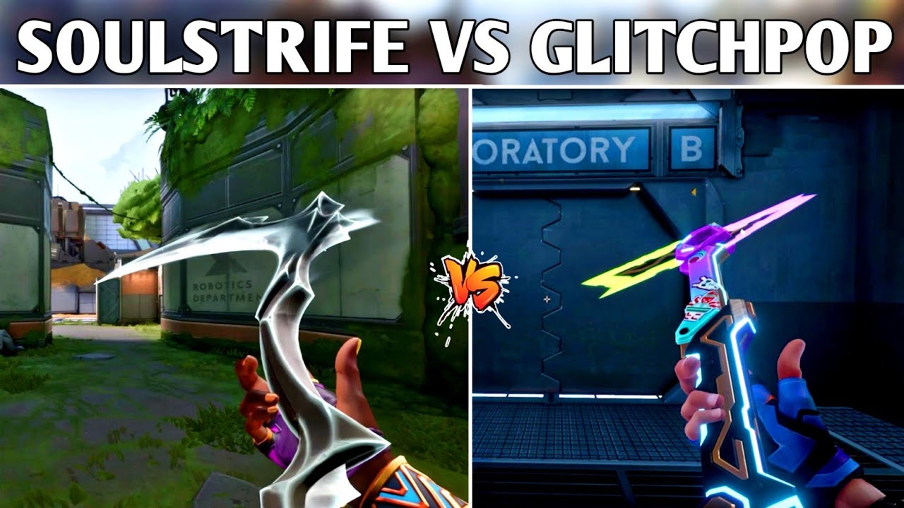 SOULSTRIFE SCYTHE VS GLITCHPOP AXE COMPARISON