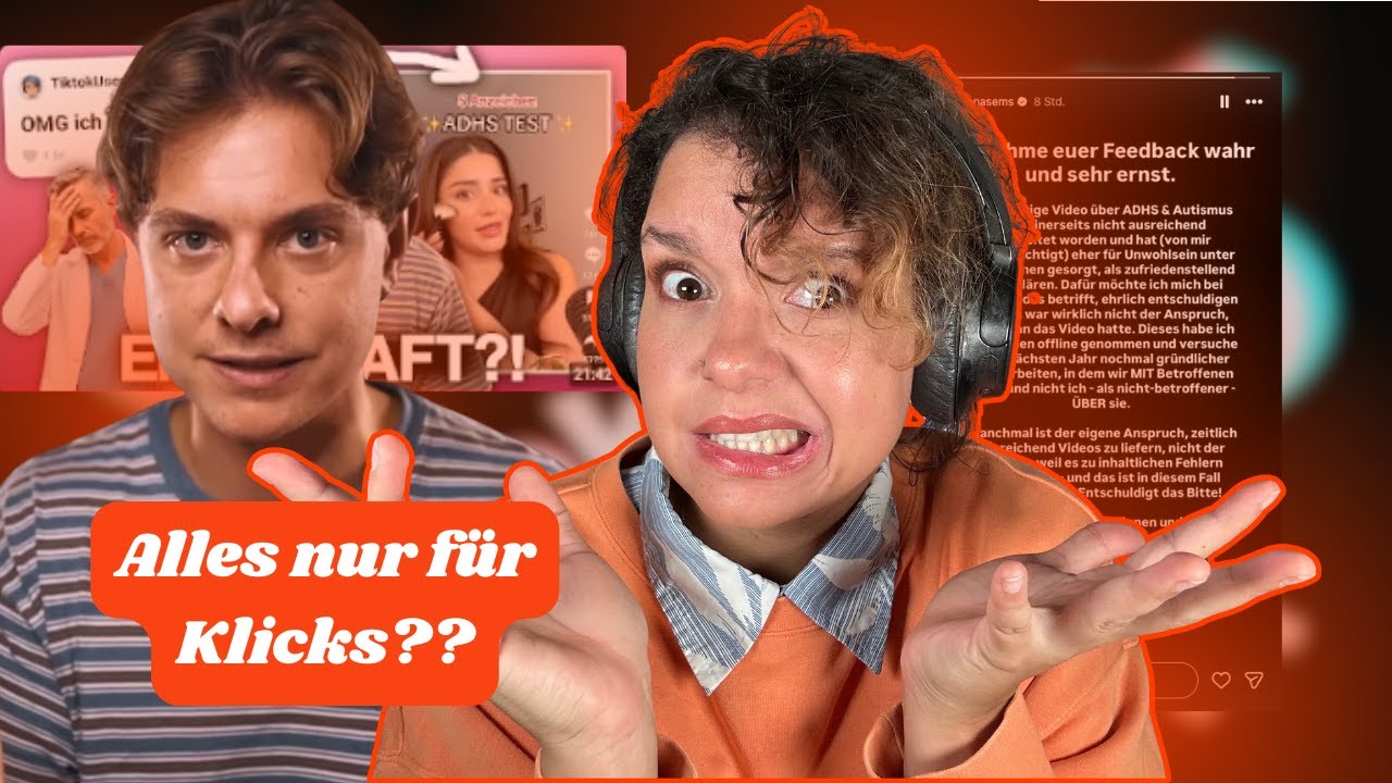Jonas Ems: Nutzt er ADHS // Autismus für Klicks aus??