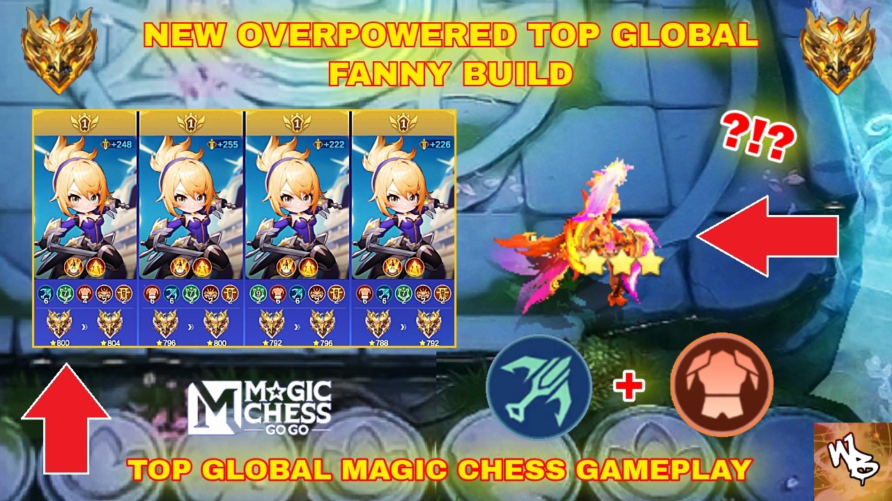TOP GLOBAL FANNY META COMBO AUTOWIN SEASON 5 - BEST MAGIC CHESS STRATEGY - MAGIC CHESS GO GO