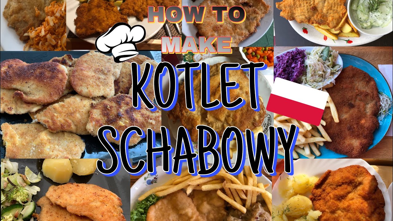 HOW TO MAKE TRADITIONAL POLISH "KOTLET SCHABOWY", AKA BREADED PORK CUTLET! (FAST, EASY, DELICIOUS!)