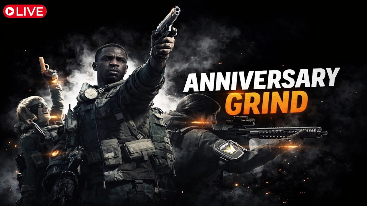 🔴 LIVE – The Division 2 ALL DAY Grind! XP Farming, Builds & More