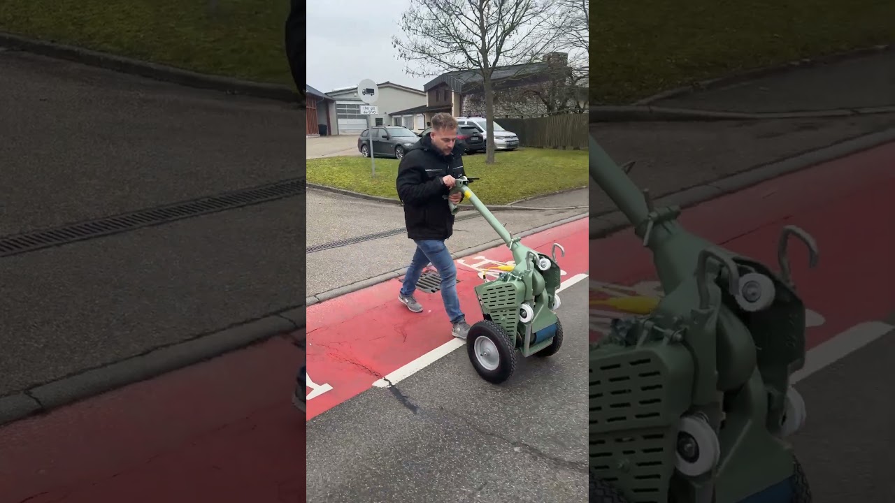 🚀 LÄGLER HUMMEL CrossCountry – Transport-Räder für einfaches Bewegen der Schleifmaschine! 🔥