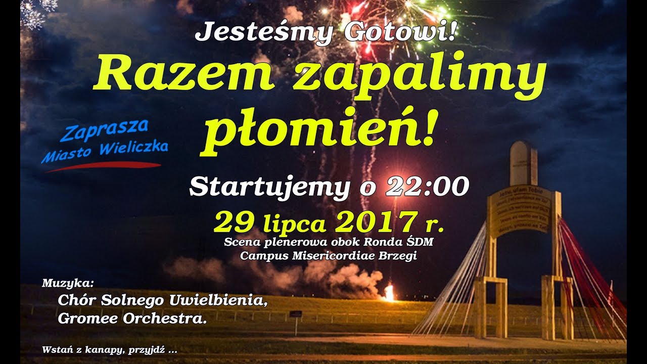 1-sza rocznica SDM'2016 _ Transmisja na żywo 29 lipca od 